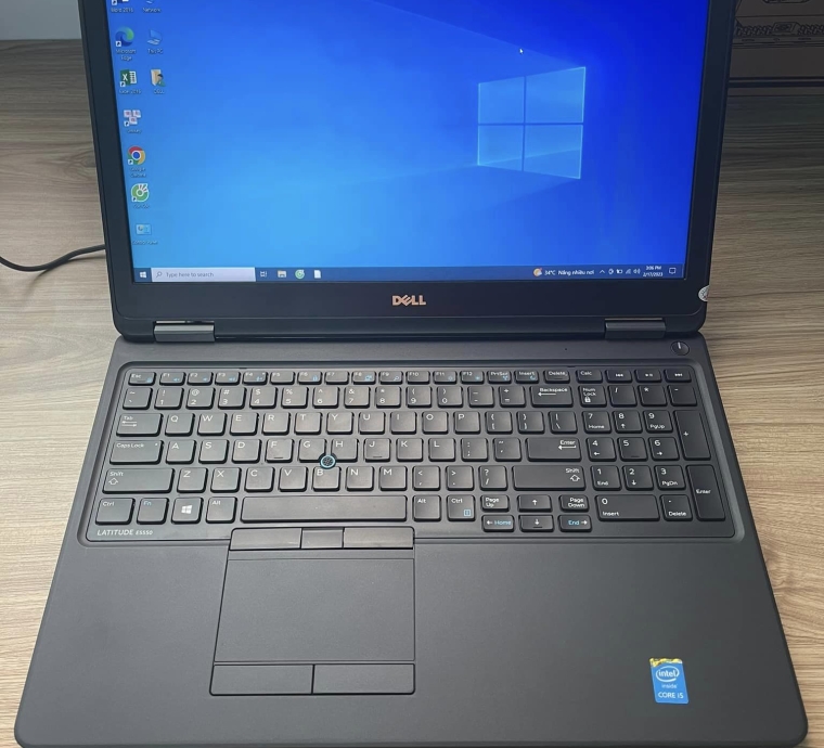 LAPTOP DELL E5550 i5-GEN5/SSD128/PIN NHƯ MỚI, NGOẠI HÌNH ĐẸP 99%