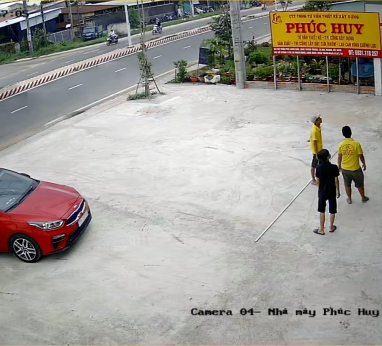 Bàn giao hệ thống 11 camera cho Xưởng Nhôm Công ty Phúc Huy tại Thị xã Hoà Thành, Tây Ninh (12/06/2023)