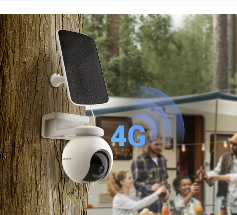 CAMERA 4G SỬ DỤNG PIN NĂNG LƯỢNG MẶT TRỜI QUAY QUÉT 360 độ