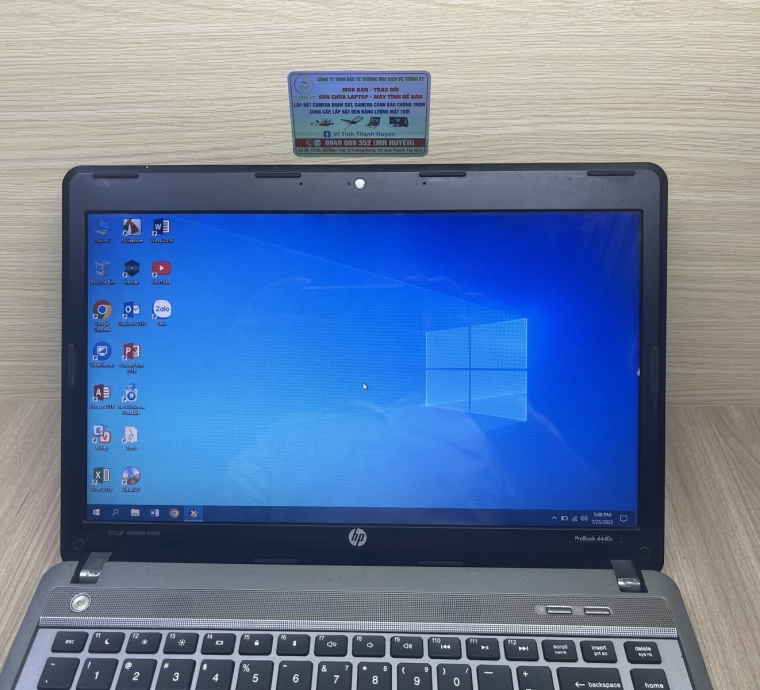 LAPTOP HP 4440S i5-GEN3/SSD128/PIN TỐT, NGOẠI HÌNH ĐẸP