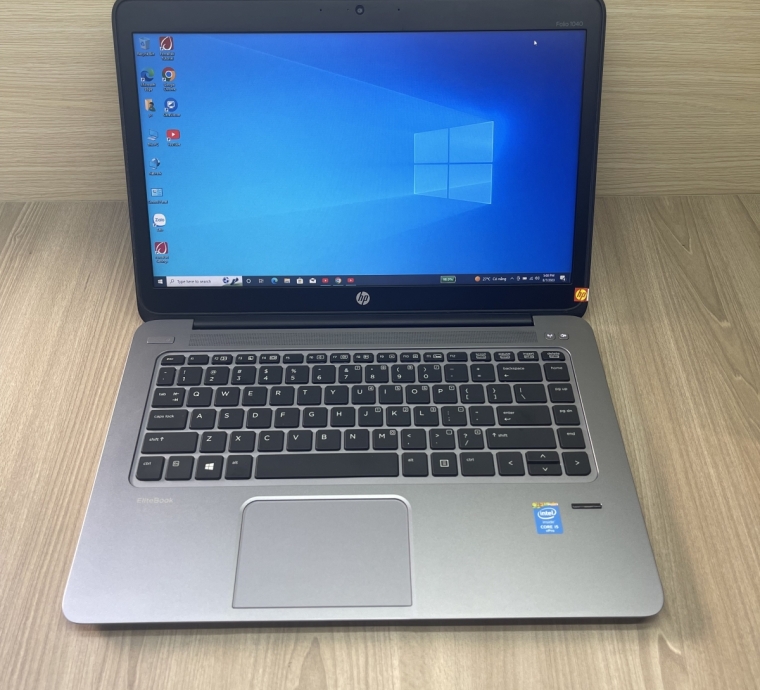 Laptop HP Folio 1040 G2 Ultrabook i5 5300U (vỏ nhôm, Phím Led-LikeNew)