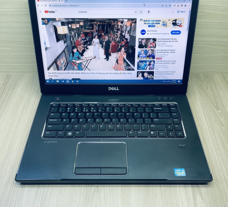 LAPTOP DELL i5-GEN3/ RAM4GB/ SSD128/ PIN TỐT, NGOẠI HÌNH ĐẸP