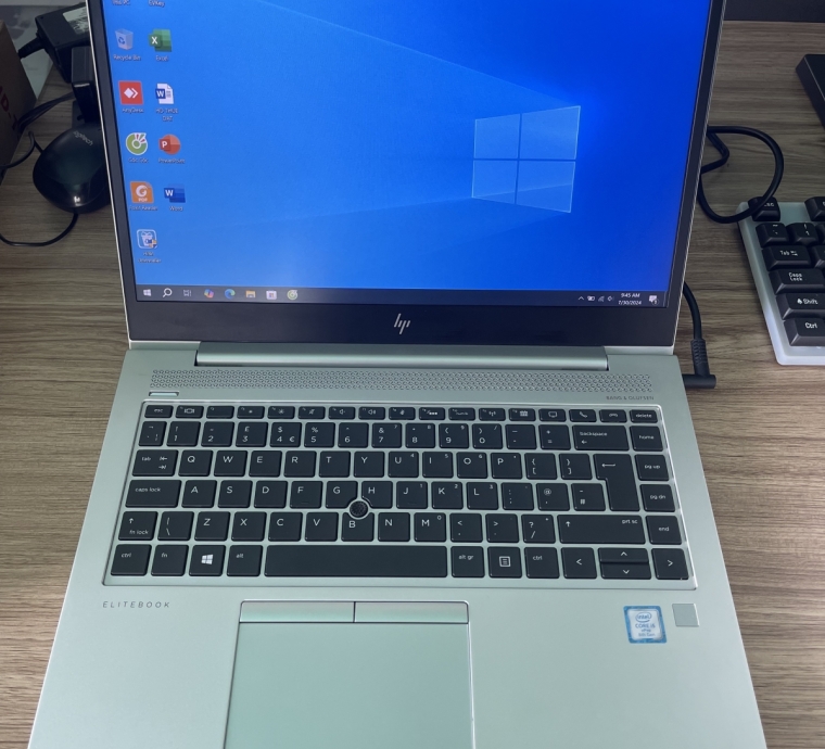 HP Elitebook 840 G5 | Core i5-8350U | RAM 8G | SSD NVME 256G | 14 inch Full HD 1920 IPS - Màu Bạc Vỏ Nhôm - MỞ KHOÁ VÂN TAY