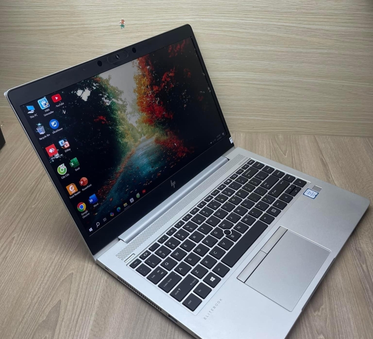 HP Elitebook 840 G5 | Core i7-8650U | RAM 8G | SSD NVME 256G | 14 inch Full HD - Màu Bạc Vỏ Nhôm - MỞ KHOÁ KHUÔN MẶT