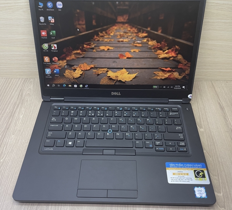 DELL 5480 CẢM ỨNG | i7 - 7820HQ 2.9GHz - THẾ HỆ 7 | VGA RỜI 2GB | KENG NHƯ MỚI