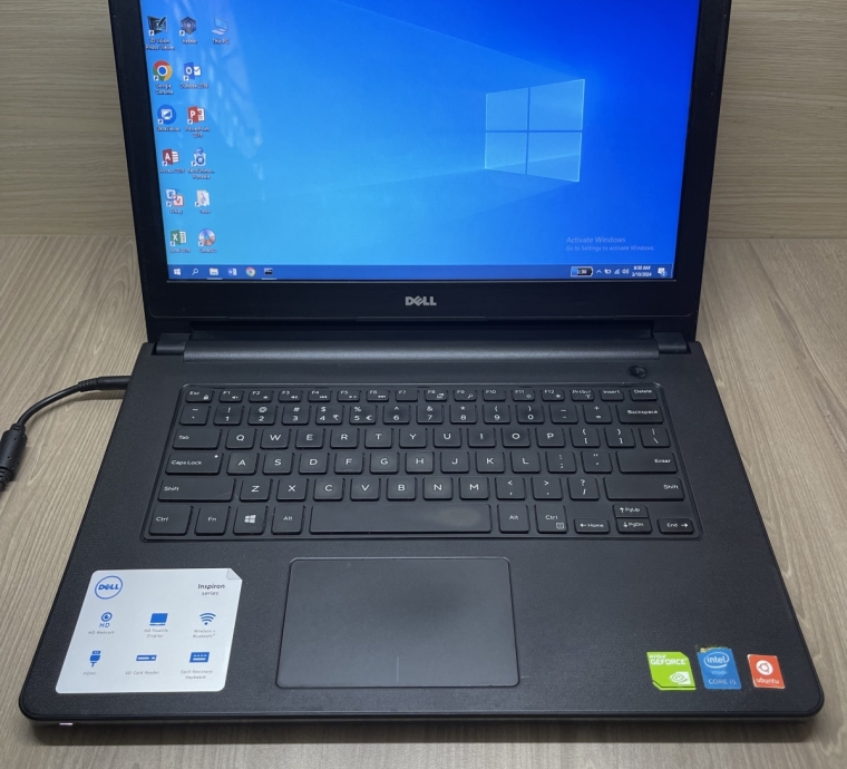 LAPTOP DELL 5458 i5-GEN5/RAM4GB/SSD128/PIN TỐT /WIN 10/ NGOẠI HÌNH ĐẸP